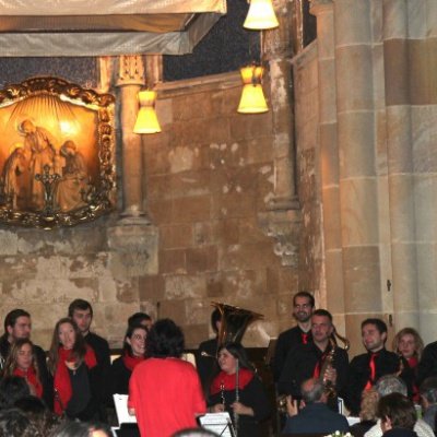 La banda Vent Sonats actua per recaptar fons per a la Fundació