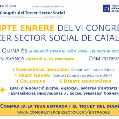Compte enrere del 6è Congrés del Tercer Sector Social 'Desigualtats socials, solucions locals'